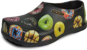 VANGELO Professional Slip Resistant Clog Waterproof Women Work Nurse Shoe Chef Shoe Carlisle Black Lime White Multicolor