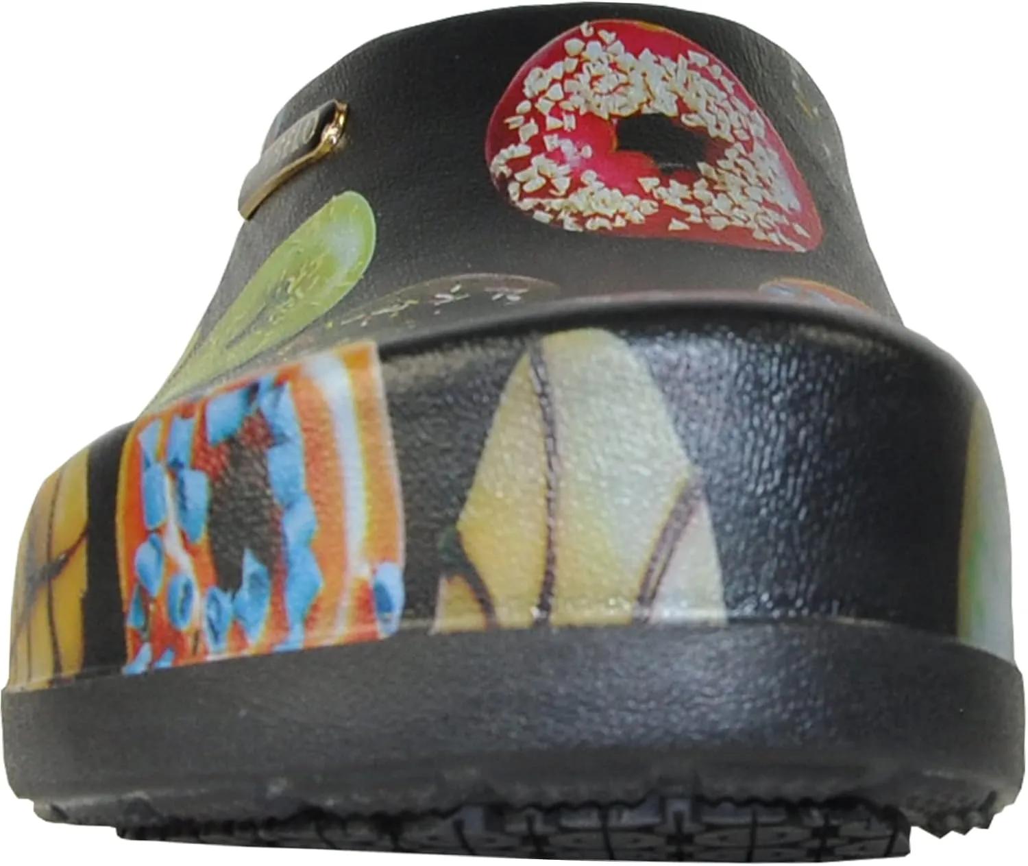 VANGELO Professional Slip Resistant Clog Waterproof Women Work Nurse Shoe Chef Shoe Carlisle Black Lime White Multicolor
