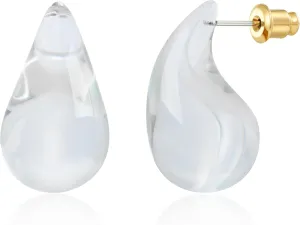 Waterdrop Teardrop Earrings - Chunky, Four Color Dupes Perfect for Holidays