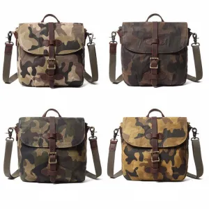 Waterproof Canvas Shoulder Messenger Bag