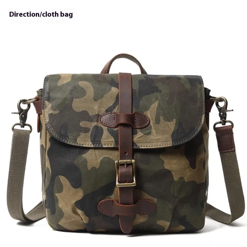 Waterproof Canvas Shoulder Messenger Bag