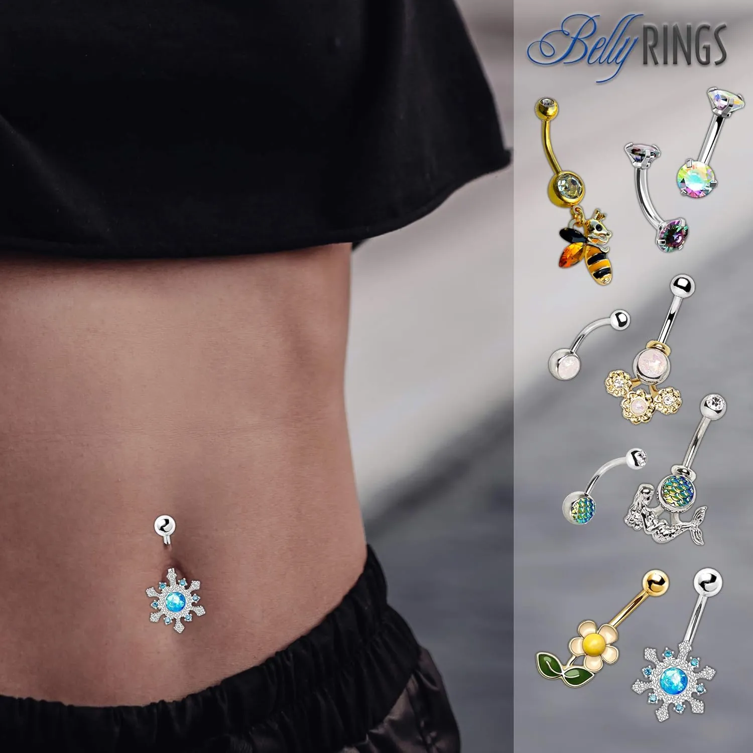 WILDKLASS Mystery Grab Bag of Belly Rings