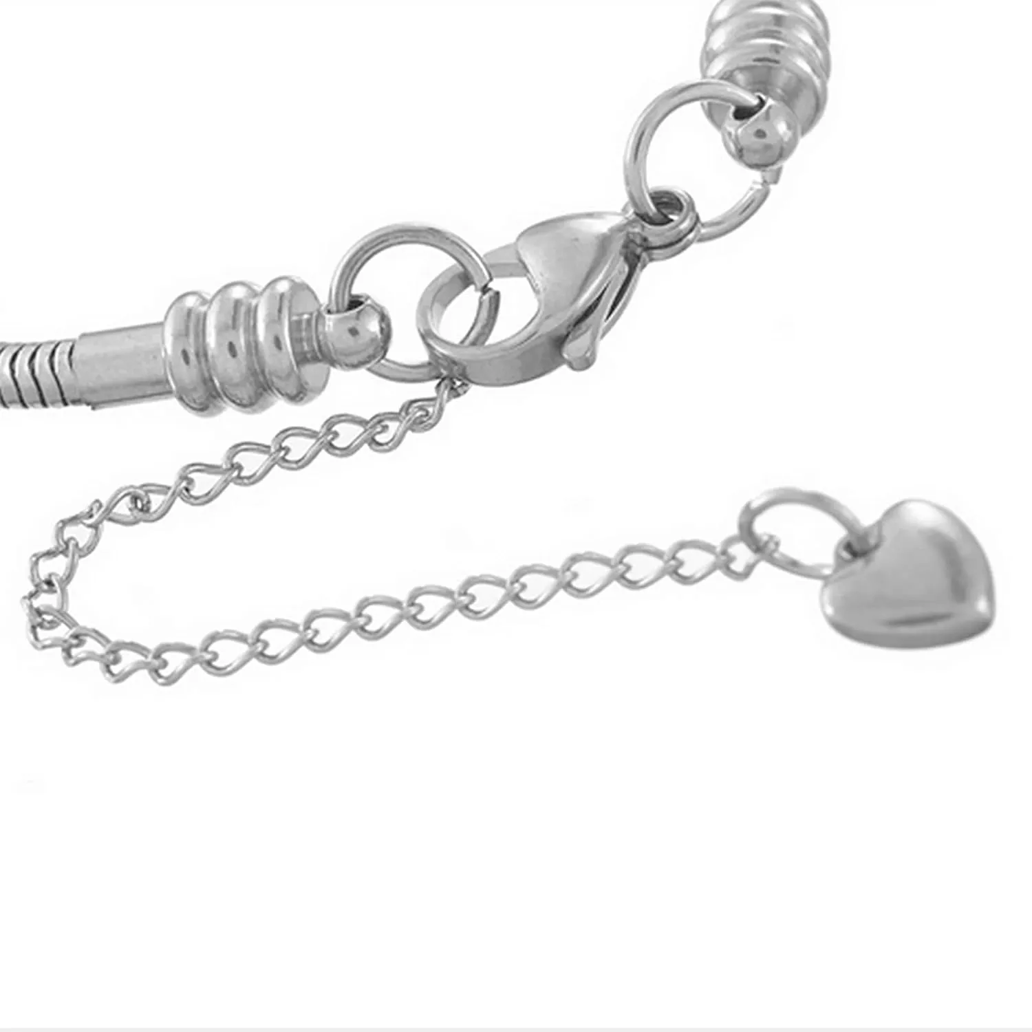 Women Snake Chain for Bracelets Charm Pendant Personalized Gift for Wife Mom Daughter Sister BFF Birthday Anniversary