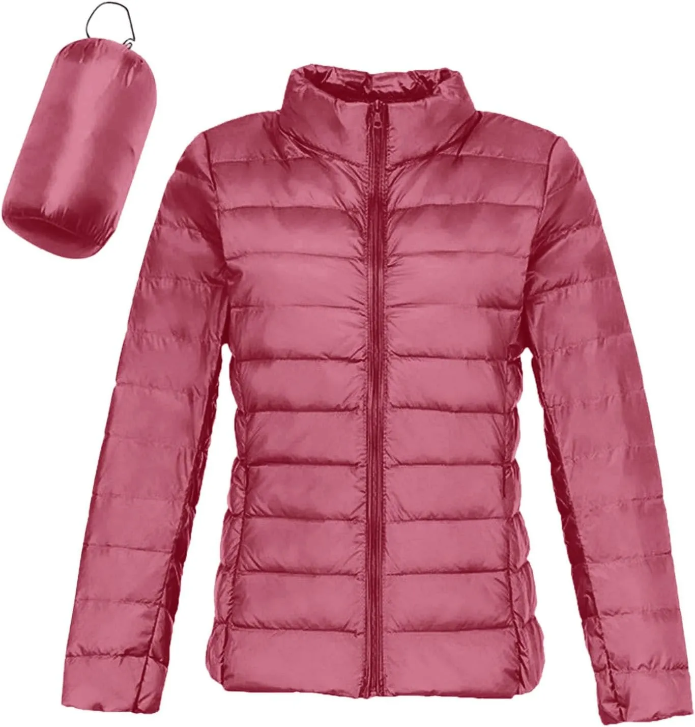 Women Winter Coat Women Warm Lightweight Jacket Hoodless Windproof Winter Coat With Recycled Insulation Jacket