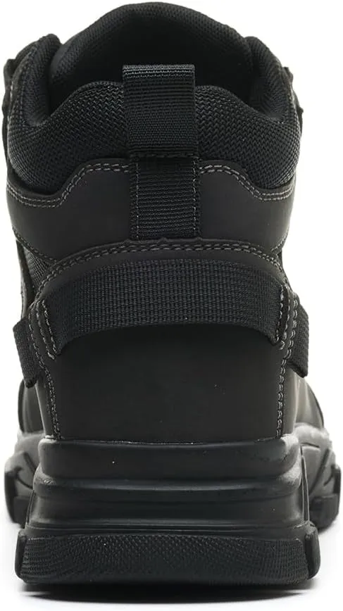 Work Boots for Men Safety Steel Toe BootsComfortable Industrial & Construction Shoes Puncture Proof Non Slip Mens Work Boots