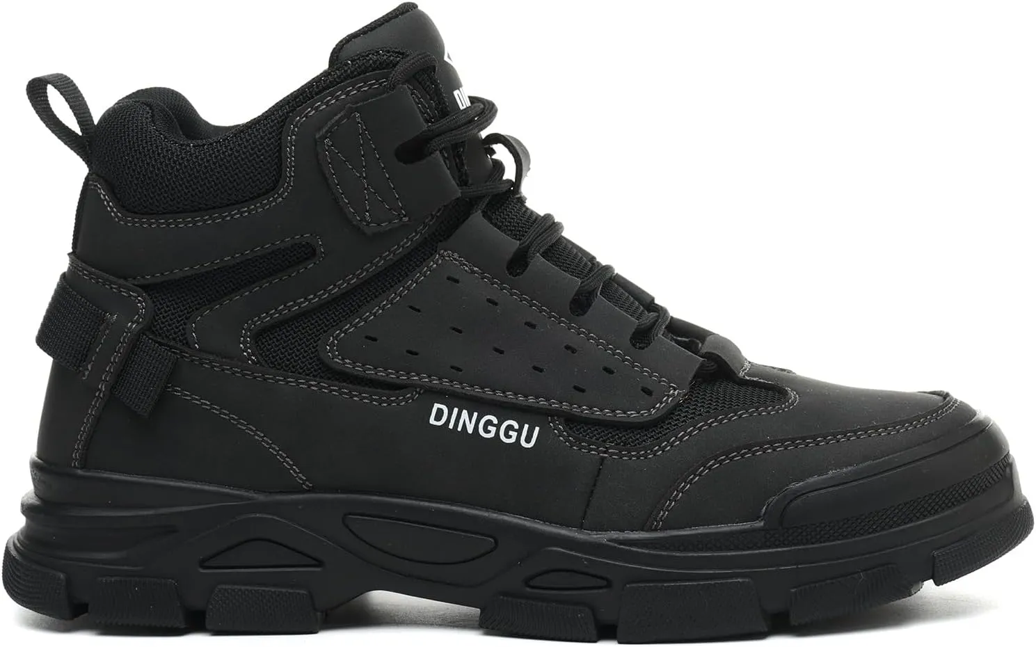 Work Boots for Men Safety Steel Toe BootsComfortable Industrial & Construction Shoes Puncture Proof Non Slip Mens Work Boots