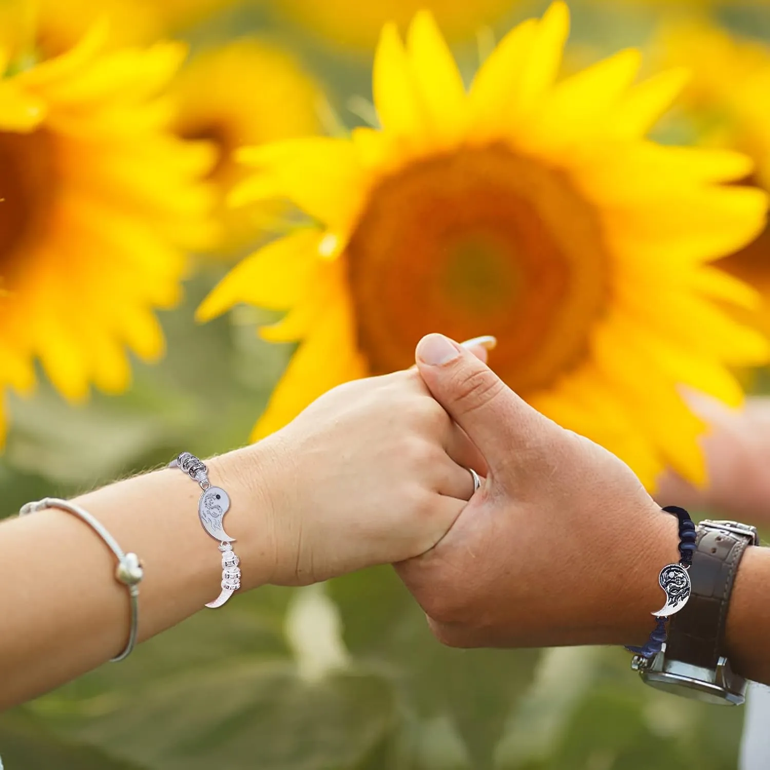 Yin Yang Friendship Bracelets Boys Friendship Bracelet Matching Couples Bracelets Connecting Necklaces Love Bracelets For Couples
