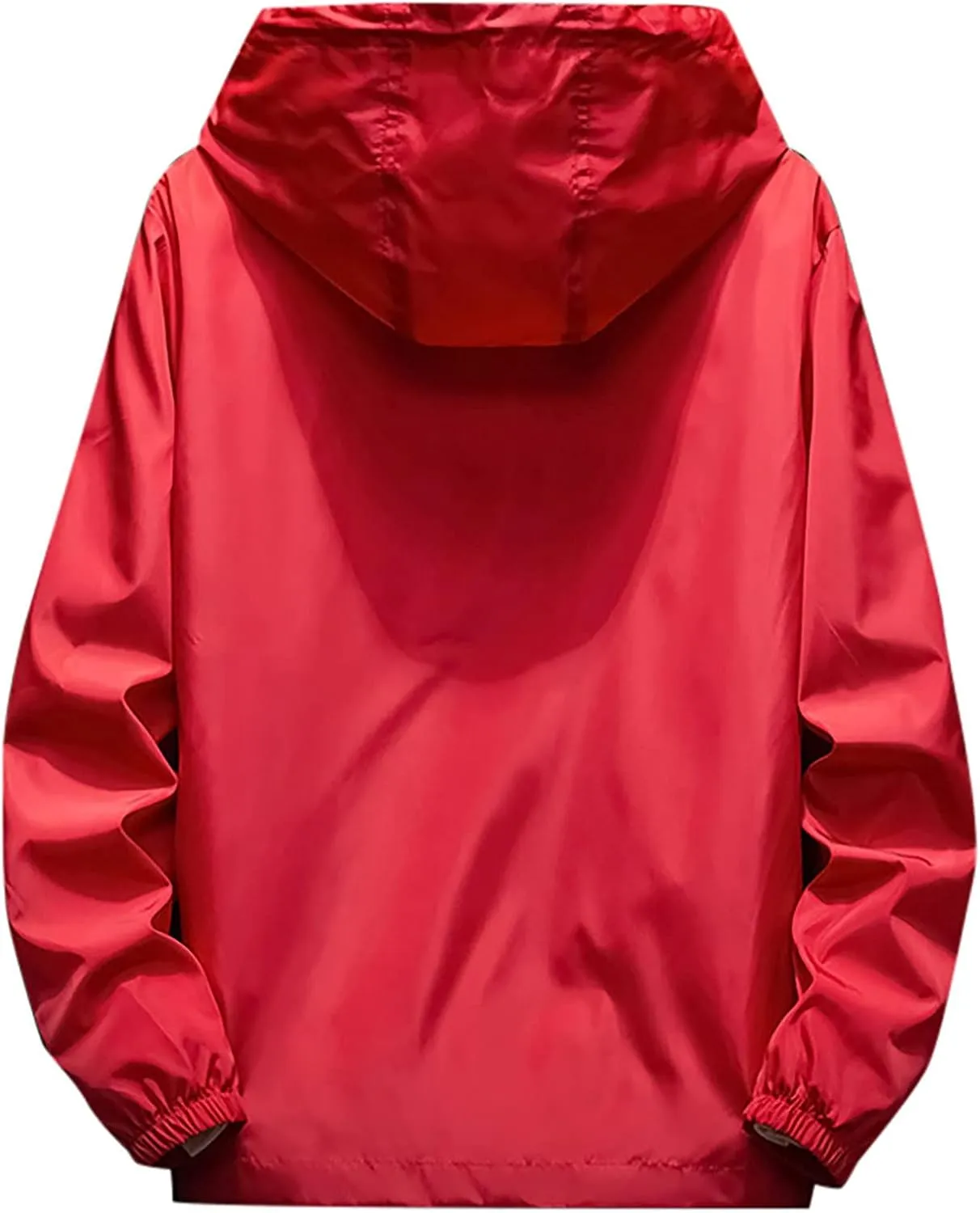 Ymosrh Men's Work Jackets Water Resistant Running Hiking Fishing Rain Coats Jacket Windbreaker Coats Outwear